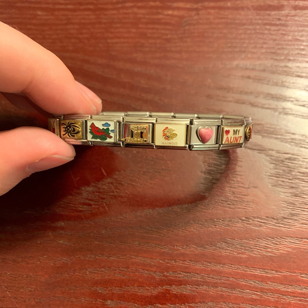 Italian Link Charm Bracelet